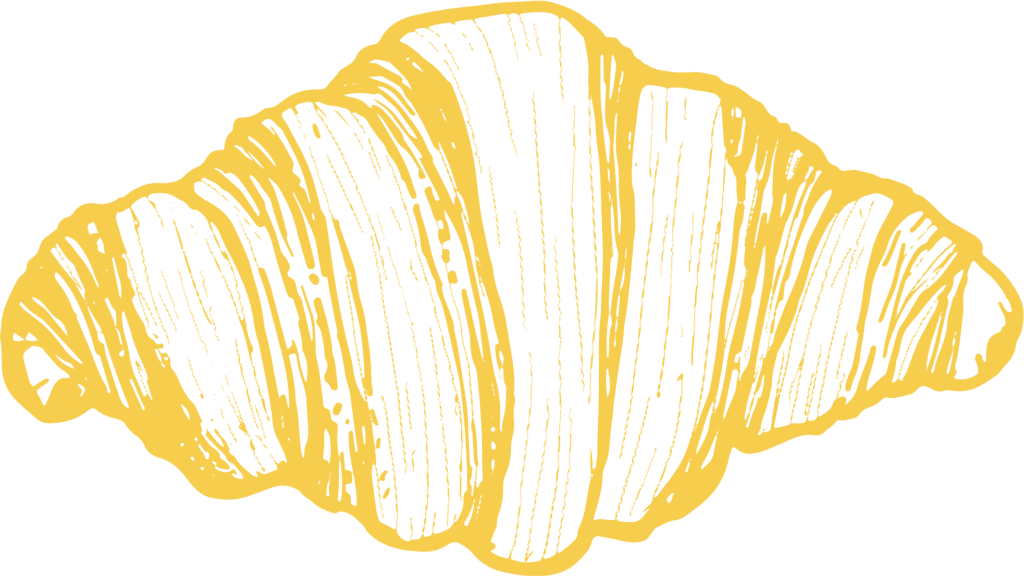 Yellow Playa Paris Brasil Croissant Logo